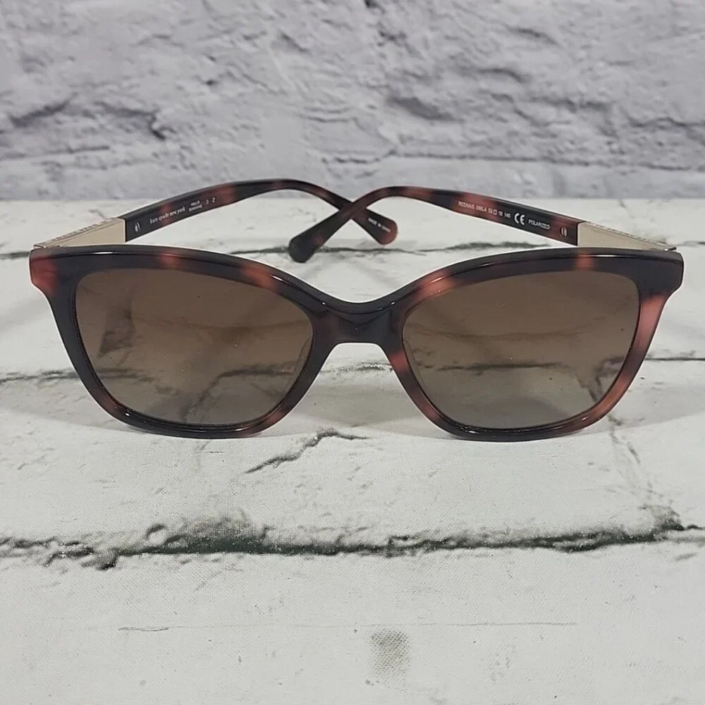 Kate Spade Hello Sunshine Sunglasses Replacement Frames‎ Cat-Eye Tortoise